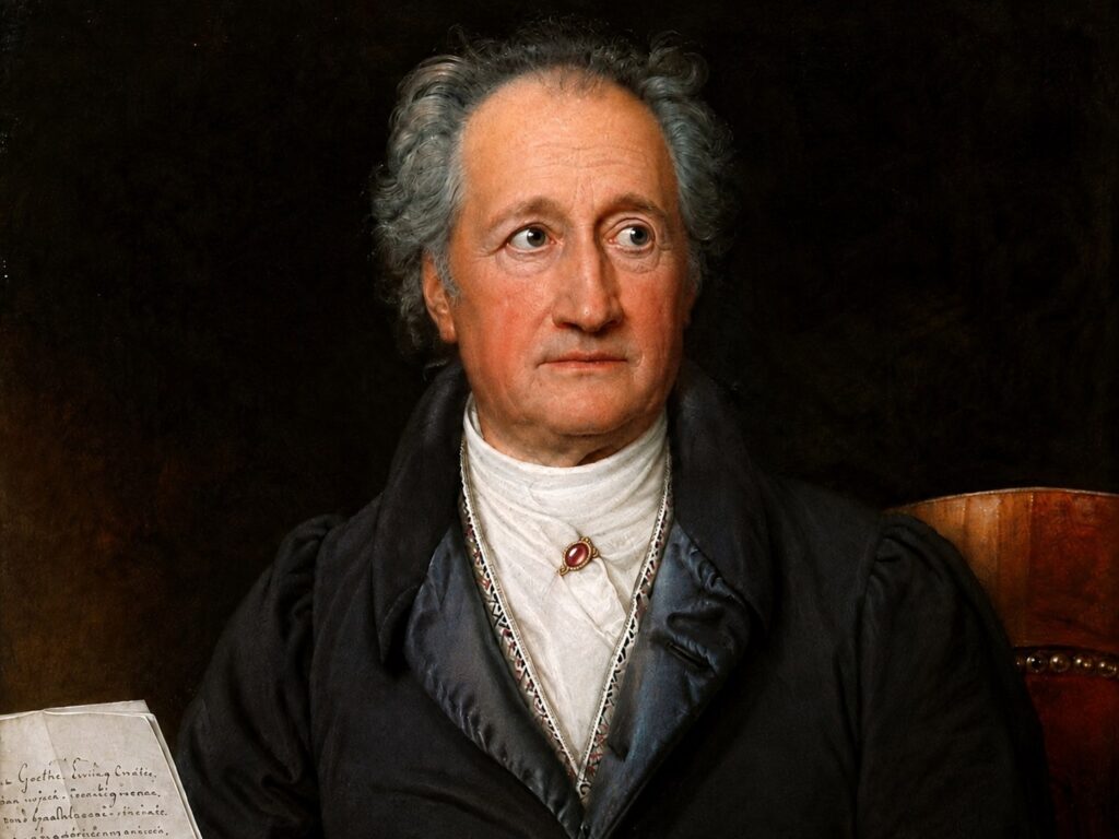 Der Mann hinter dem Begriff: Goethes „Erlkönig“ gab den geheimen Testfahrzeugen ihren bis heute gebräuchlichen Spitznamen. KI-generiertes Bild, erstellt mit ChatGPT/DALL-E.
