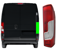 Heckleuchte für Fiat Ducato 2014 - 2018 hinten rechts