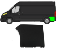 Seitenleiste Kotflügel für Fiat Ducato 2018 -...