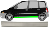 Schweller für Fiat Multipla 1999 - 2010 links