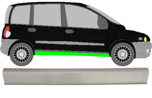 Schweller für Fiat Multipla 1999 - 2010 rechts