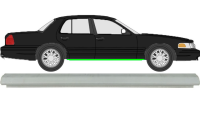 Schweller für Ford Crown Victoria 1991 - 1997 rechts