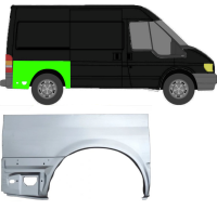 Kotflügel für Ford Transit kurzer Radstand 2000...