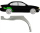 Radlauf für Jaguar X Type 2001 - 2009 rechts