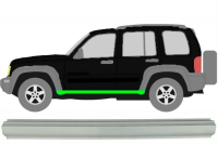 Schweller für Jeep Liberty 2001 - 2008 links