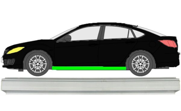 Schweller für Mazda 6 GH 2007 - 2012 links