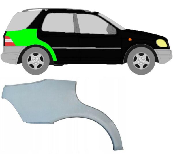 Kotflügel für Mercedes ML W163 1998 – 2005 hinten rechts