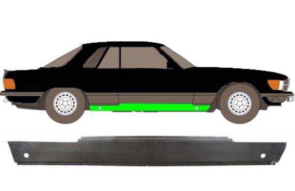 Schweller für Mercedes SL R107 1971 – 1989 rechts