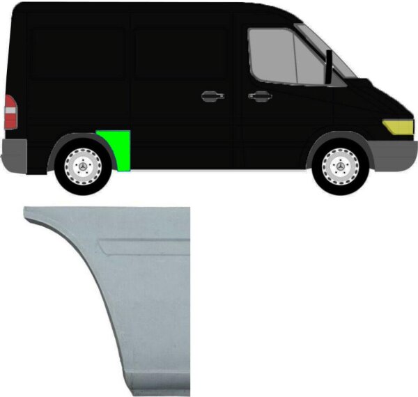 Schiebetür Rollenführung Komplett Set Rechts für Mercedes Sprinter B901  B903 904