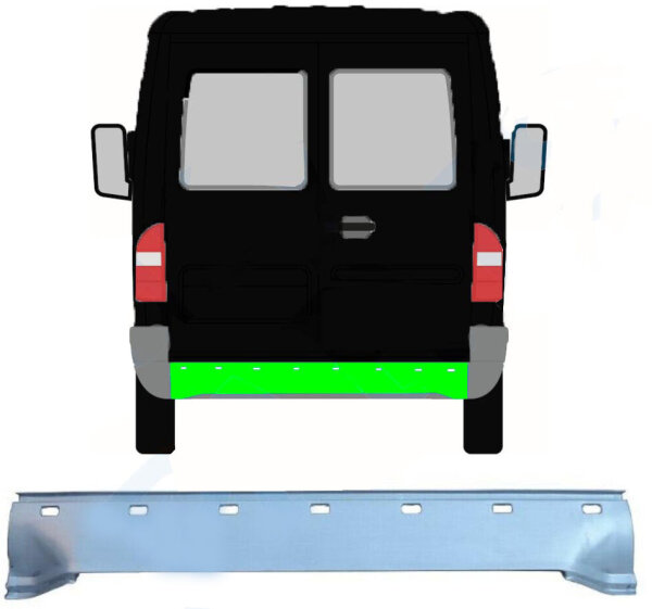 Wandleiste für Mercedes Sprinter 1995 – 2006 hinten