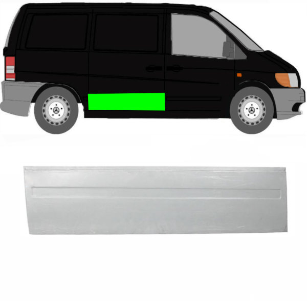 Seitenleiste Schiebetür außen für Mercedes Vito W638 1996 – 2003 rechts