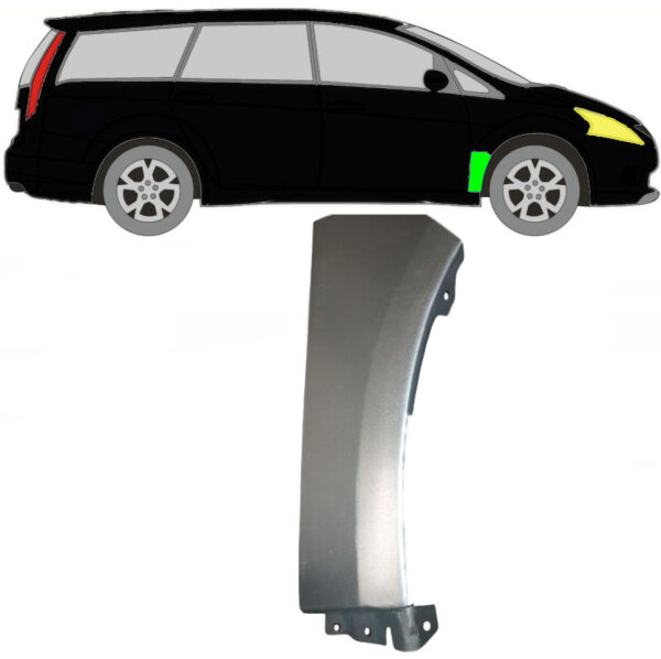 Kotflügel für Mitsubishi Grandis 2004 – 2011 vorne rechts