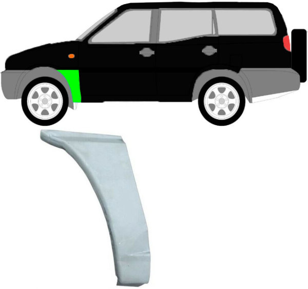 Kotflügel für Nissan Terrano II 1993 – 2004 vorne links