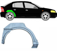 Radlauf für Opel Astra G 1998 – 2009 5...