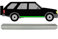 Schweller für Opel Frontera B 1998 – 2002 rechts