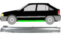 Schweller für Opel Kadett E 5 Türer 1984...