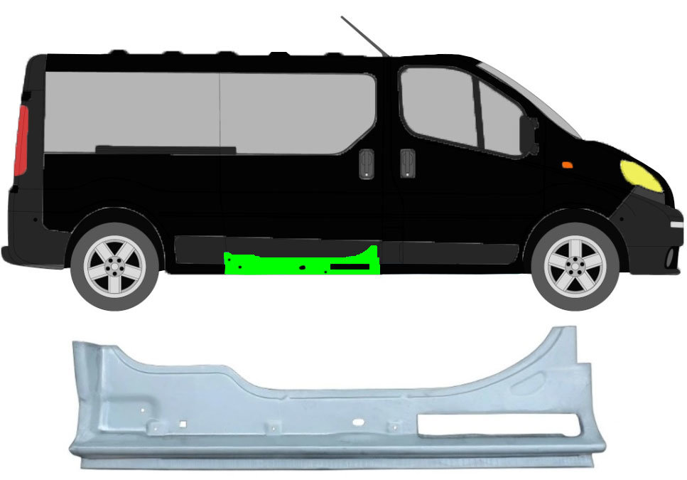 Opel Vivaro (Bj. bis 2014) - Autohimmelbett - ein Hubbett für