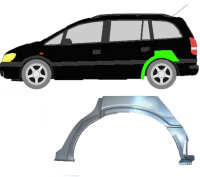 Radlauf für Opel Zafira A 1999 – 2005 links