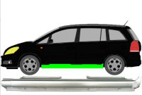 Vollschweller für Opel Zafira B 2005 – 2012 links