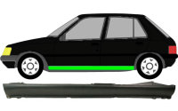 Schweller für Peugeot 205 1983 – 1998 5...