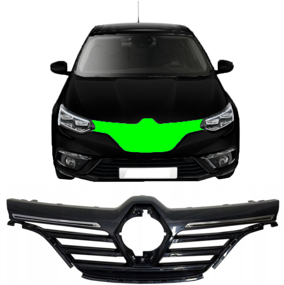 Kühlergrill für Renault Megane 2016 – 2021, 184,00 €