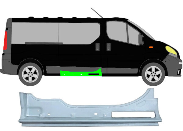 Spezialangebot bott Bodenplatte Renault Trafic L1 H1 1 Schiebetüre