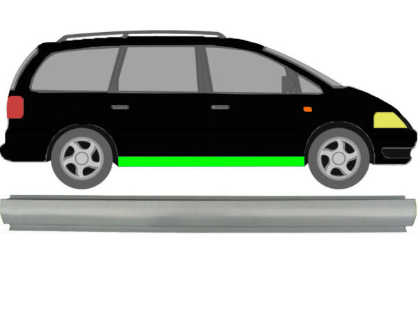 Schweller für Seat Alhambra 1995 – 2010 rechts