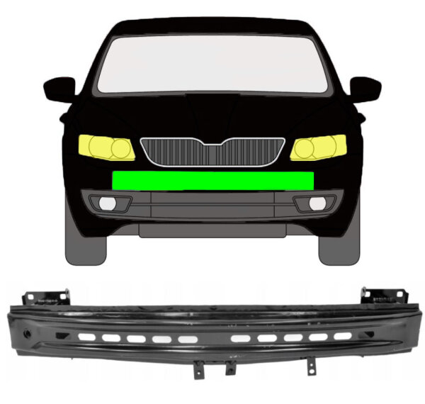 Stoßstangenverstärkung für Skoda Octavia III 2013 – 2017 vorne