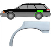 Radlauf für Subaru Legacy 1994 – 1999 links