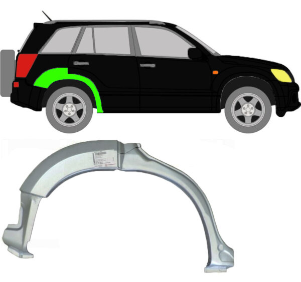 Radlauf für Suzuki Grand Vitara 2005 – 2012 rechts