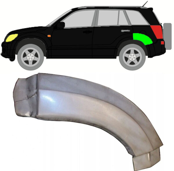 Kotflügel für Suzuki Grand Vitara 2005 – 2012 hinten links