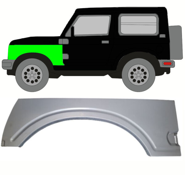 Kotflügel für Suzuki Samurai 1998 – 2004 vorne links