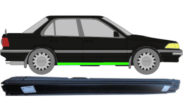 Schweller für Toyota Corolla 5 Türer 1985 – 1995 rechts