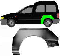 Radlauf für Volkswagen Caddy 1995 – 2004 links