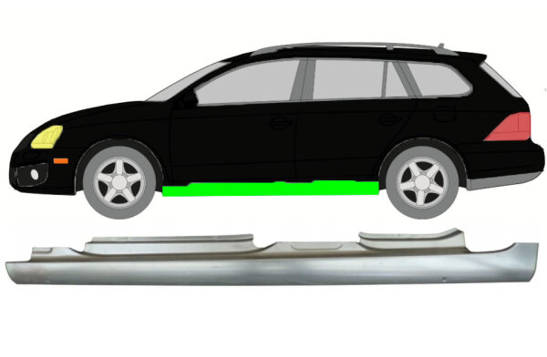 Spiegelabdeckungsgehäuse passend für V-W Golf 5 (Freie Wahl der