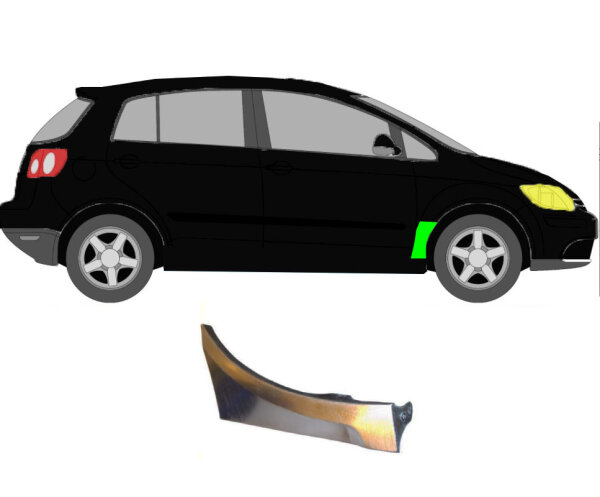 Kotflügel  für Volkswagen Golf Plus 2005 – 2013 vorne rechts