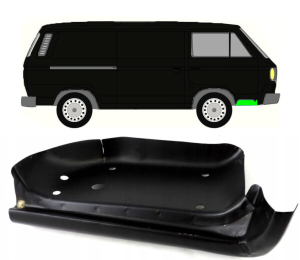 Seitenleiste innen für Volkswagen Transporter T3 1979 – 1992 vorne rechts