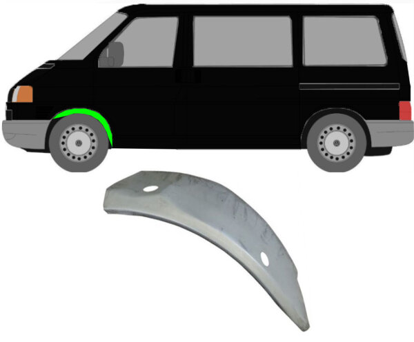 Radlauf innen für Volkswagen Transporter T4 1990 – 2003 links, 140,00