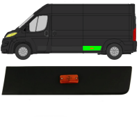 Seitenleiste mit Lampe für Peugeot Boxer 2018 - 2021...