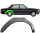 Radlauf für Mercedes W123 1975 – 1985 rechts