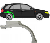 Radlauf für Nissan Almera 1999 – 2007 rechts