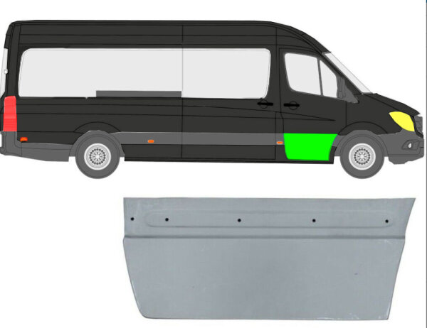 Türleiste für Mercedes Sprinter 2006 – 2022 vorne rechts