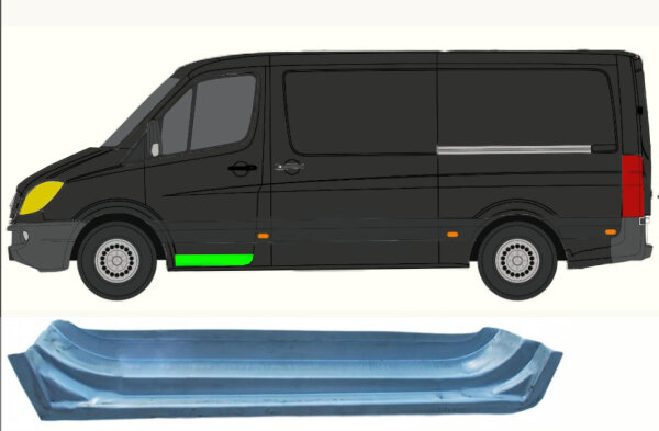 Türleiste innen für Mercedes Sprinter 2006 – 2022 vorne links