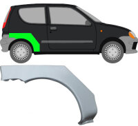 Radlauf für Fiat Seicento 1998 – 2010 rechts
