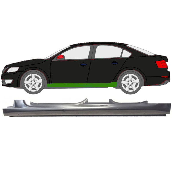 Schweller für Skoda Octavia III 2013-2020 links, 161,00 €