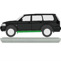 Schweller für Mitsubishi Pajero Sport 1996-2008 links