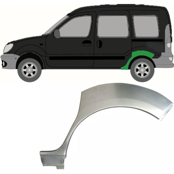 Hinterer Radlauf für Renault Kangoo 1997-2008 links