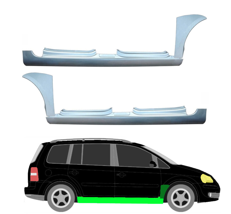 Kotflügel VW Caddy 3 Kotflügel Für VW Caddy 3 (2003-2010) – Neu
