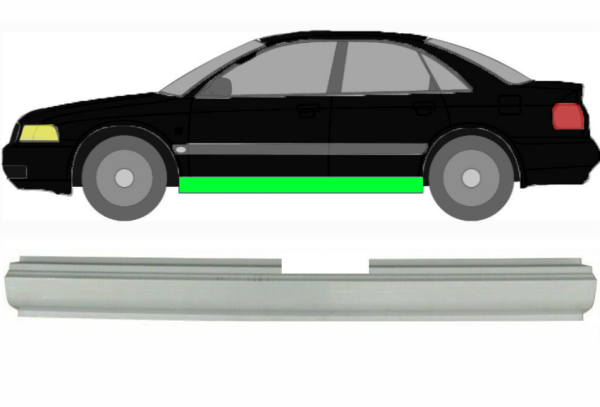 Seitenschweller Schweller Reparaturblech Autozubehör Für A4 S4 RS4